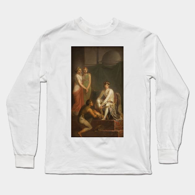 The Abolition of Adscription in 1788 by Nicolai Abildgaard Long Sleeve T-Shirt by Classic Art Stall